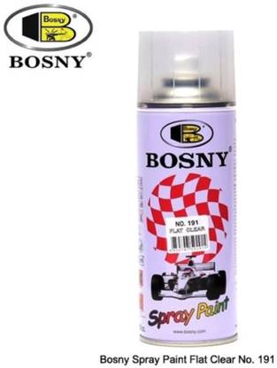 Bosny (shade code - no 191 ) - for all surfaces application Clear Spray Paint 400 ml
