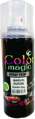 Rajolitrading maruti grandeur grey spray paint for BALENO, XL6 car Grey Spray Paint 200 ml