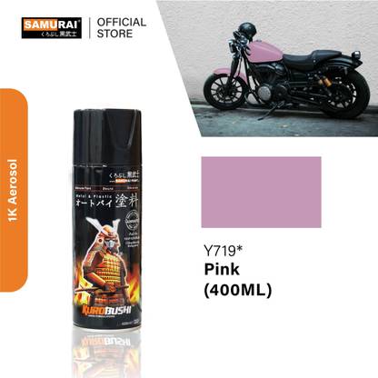 Samurai Kurobushi Yamaha Motorcycle Paint Colours Y719 Pink Spray Paint 400 ml