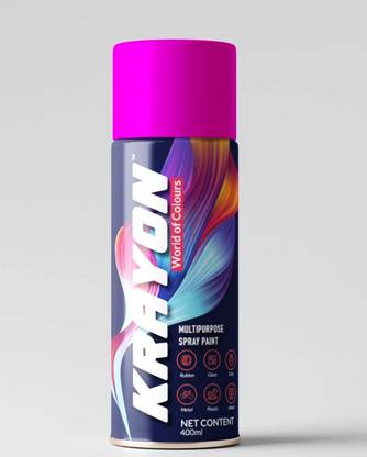 Banna Fluorescent Pink Spray Paint 440 ml