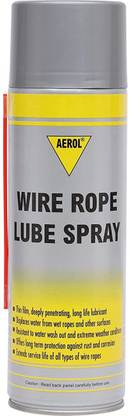 Aerol Wire Rope Lubricant Spray, Grade 4051 (300g/434ml) White Spray Paint 434 ml