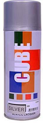 CCE Best Aerosol Multi Purpose Spray Paint Car, Bike, Art & Craft Work, Silver Spray Paint 400 ml