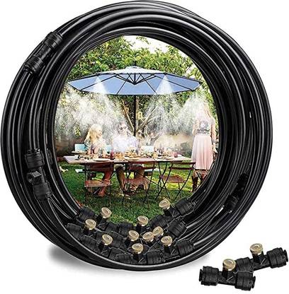Ever Mall Misting System Outdoor Cooling Mist System Drip Irrigation Mister watering