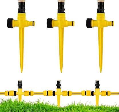 ELEPHANTBOAT Garden Sprinkler, 360° Rotating Irrigation Sprinkler, Lawn Sprinkle Garden