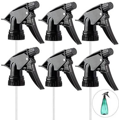 gns impex Spray Bottle Replacement Nozzle- Reusable Heavy Duty Mist Spray & Stream Sprayer Spraying Liquids 6 Pieces