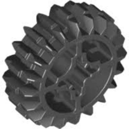 Yellow Tommy Technic Series 20 Tooth Gear 32269 Compatible with all Building Blocks, 20 Pcs