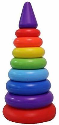 KIIWEE Girnar Rainbow Rings Pyramid Rings