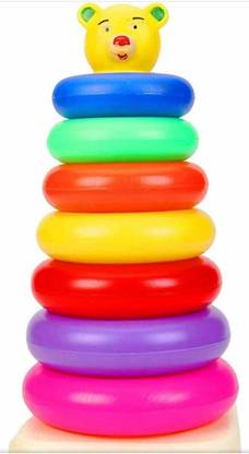 Mark42 Rubik Plastic Stacking Toy Stack Up Educational Toy 7 toy for kids