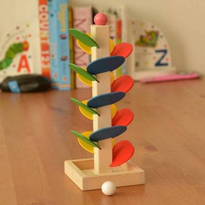 ShopiMoz Wooden Tree Run Track Game