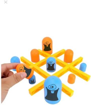 Goyal's Tic Tac Toe Stack Mind Challenging Strategy Game for Kids & Adults