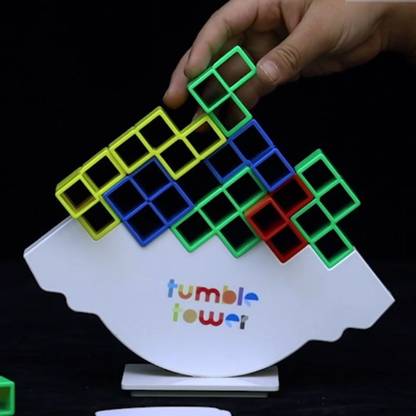 Lajbir Collection Educational Stacking Tetris Tumble Tower Balance Building Blocks Puzzle Games