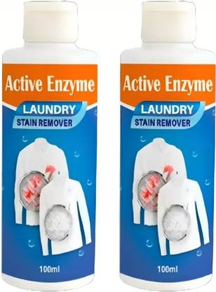 SHREE Active Enzyme Quick Laundry Stain Remover, Handy and Easy to Use, clean the spot