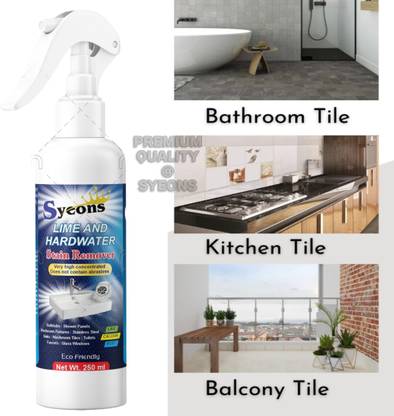 syeons tiles cleaning spray for bathroom floor and kitchen drain area cleaning Stain Remover
