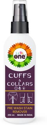 LA ONE Cuffs and Collar Stains Remover (Prewash) 250ml CleanDirt Sweat Oil Multipurpose Stain Remover