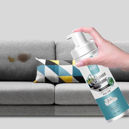 SMB ENTERPRISES Couch Fabric Cleaner Foam Spray Quick-Dry Sofa Cleaner Stain Remover