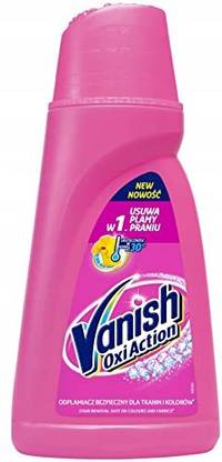 Vanish Oxi Action Stain Remover Pink 1 Ltr Stain Remover