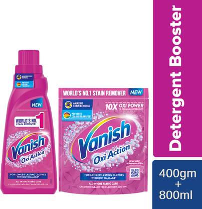 Vanish All in One Liquid & Powder Detergent Booster Stain Remover