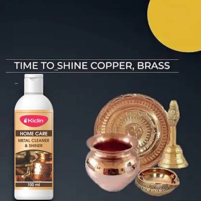 kiclin Shining liquid For Brass Copper and Aluminum Articles Stain Remover
