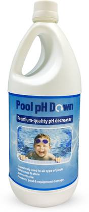 acuro Pool pH Down pH Reducer for Swimming Pools (1 LTR) Stain Remover