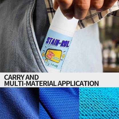 geutejj Clothes Stain Remover Bead Design, Portable No-wash Instant Stain Remover_56 Stain Remover