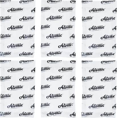 ATOMIC Washing Machine Cleaner Powder | Pack of 6 | 50g Each Detergent Powder (Lemon)