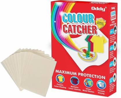 Oddy Colour Catcher Prevent Colour Runs And Maintain Original Colour Of Clothing Stain Remover