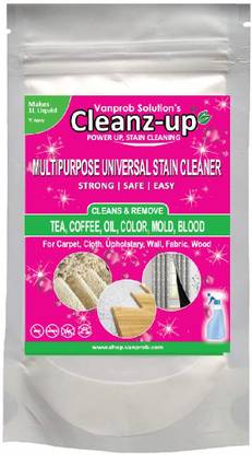 Cleanz-up Multipurpose Stain Cleaner, No Acid, Ecofriendly, Use on Any Surface Stain Remover