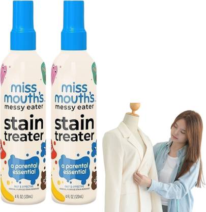 Gyoda Effective miss mouth messy eater stain treater (Pack of 2) | Fabric & Cloth Clea Stain Remover