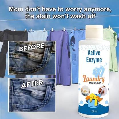 TOOVUS Instant Stain Removes types hard Stain on fabricStain Strip Washable Stain Remover