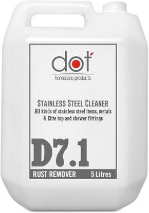 dot Stainless Steel Cleaner, Shiner 5 Litres Hard Water Salt Stains, Rust Remover Stain Remover