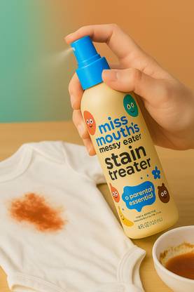 DHOR ORIJNAL Miss Mouths Messy Eater Stain Treater Spray-Fabric Remover -PACK-1 Stain Remover