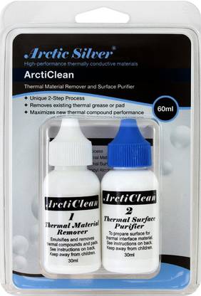 Arctic Silver Arcticlean Thermal Cooling Material Remover and Surface Purifier (ACN-60ML) Stain Remover