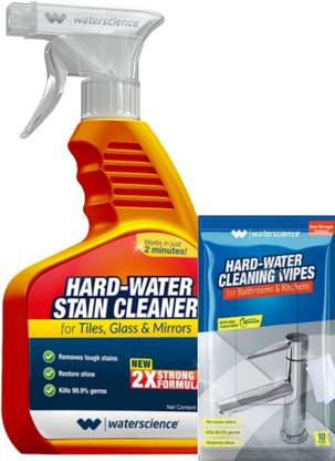 Water Science hard water stain remover for tiles, glass, & mirror