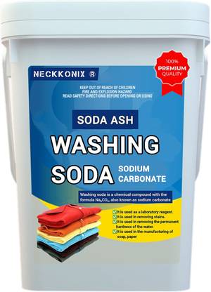 Neckkonix Washing Soda Powder - 1kg For Tough Grease and Stain Remover