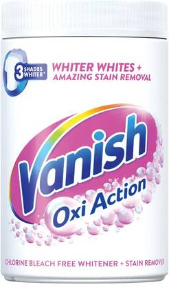Vanish Oxi Action Crystal White Stain Remover Powder 1.5kg Stain Remover