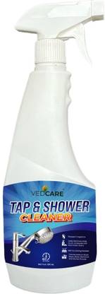 Vedcare Tap and Shower Cleaner Liquid Spray, Descaler and Limescale Remover Stain Remover