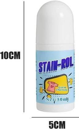 EXTRIA Cotton Clothes Stain Remover Roll, Stain Remover Roller-Ball Cleaner Stain Remover
