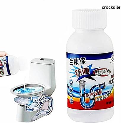 crockdile Safe, Non-Caustic Drain Cleaning Solution Stain Remover