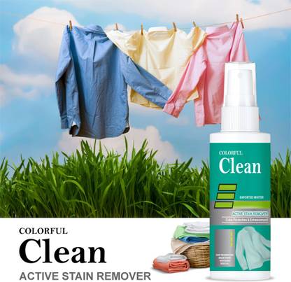 LootZoo Colorful Clean Laundry Spray 100ml for Stain Removal Stain Remover