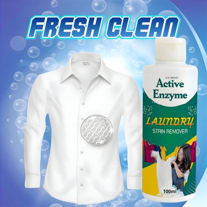 H K GROUP Laundry Rust Stain Remover, Handy & Easy to Use, Active Enzyme, Pack 2 Stain Remover