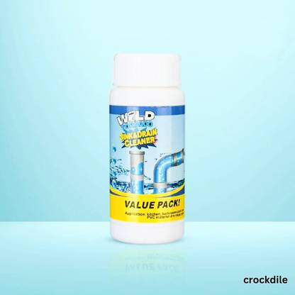 crockdile Easy Pipe Cleaning with Cyclonic Foam Stain Remover