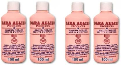 Dara Allied Products Dara Allied Liquid Polish Pack of 4 X 100ml Stain Remover