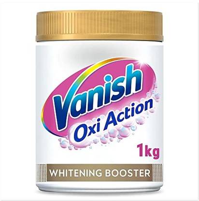 Vanish Oxi Action Crystal White Powder Fabric Stain Remover Whitener 1kg Stain Remover