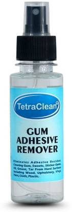 TetraClean Adhesive Remover I Remover Sticker Glue, Chewing gum, tarcol, Paint, Grease etc Stain Remover