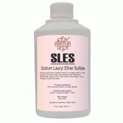 PRATHA SLES LIQUID , Sodium Lauryl Ether Sulphate SLES : INCI - Sodium Laureth Sulfate Stain Remover