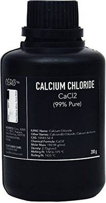 CERO CALCIUM CHLORIDE 99%Pure [CaCl2] CAS: 10043-52-4 (200g) Stain Remover