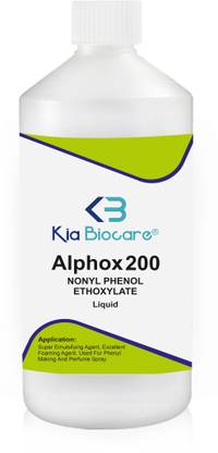 KIA BIOCARE Alphox 200 Liquid For Phenyl & Perfume Making (Super Emulsifying Agent) Stain Remover