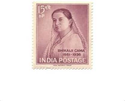 Phila Hub 1962-Bhikaji Cama - Birth Centenary POSTAGE STAMP MNHPOSTAGE STAMP MNH Stamps