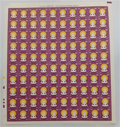 Manmai INDIA COMMEMORATIVE STAMP SHEET Stamp Page Sheet