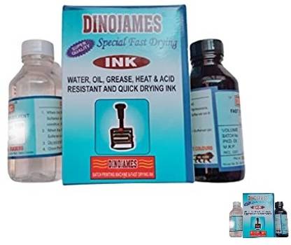 dinojames Fast Drying Ink Stamp Pad Ink